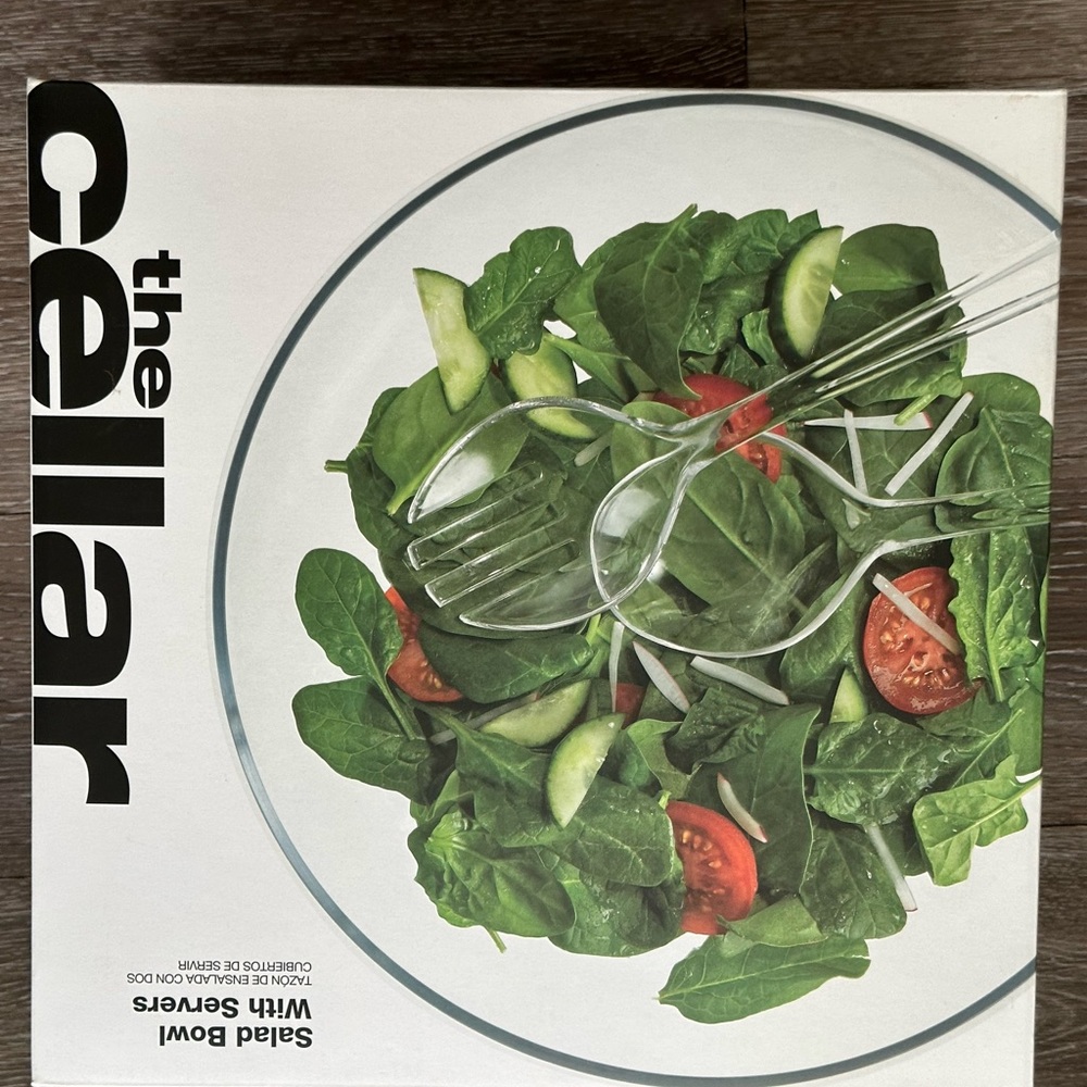 The Cellar Salad Bowl With Servers